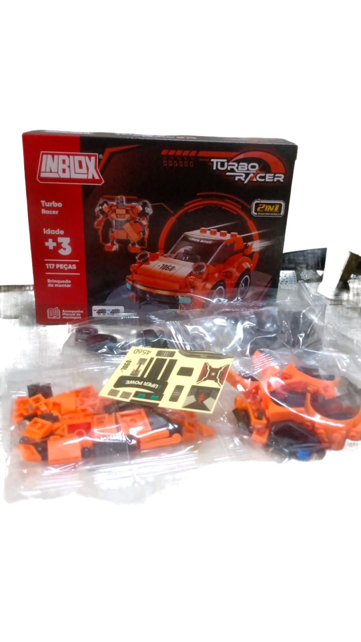 BLOCOS MONTAR TURBO RACER